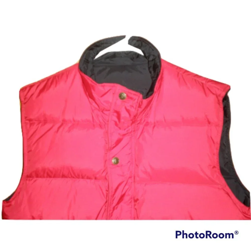 Vintage 80's Coleman Reversible Down Vest